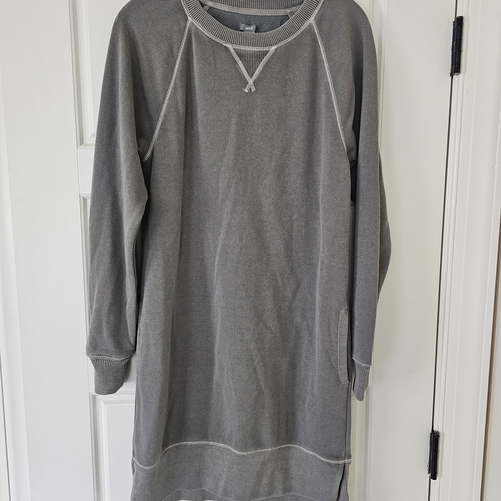 Aerie Green Long Sleeve Sweater Dress
